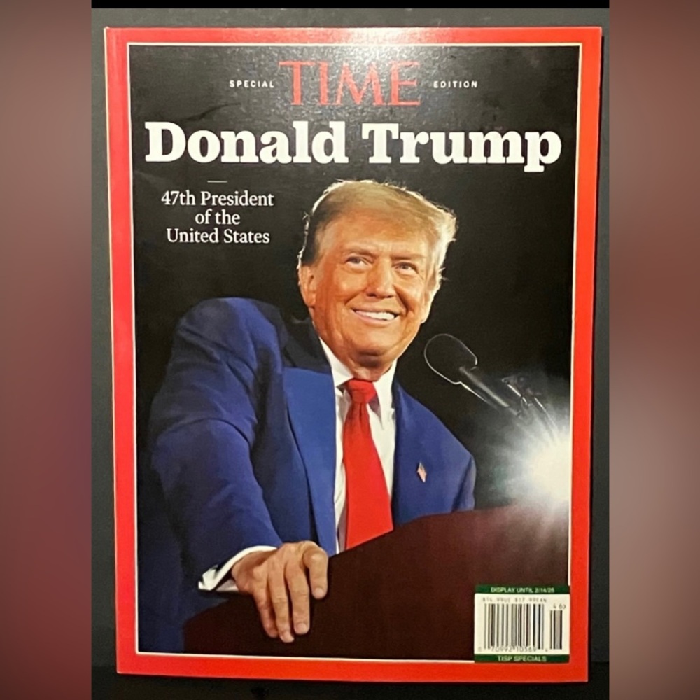 TIME MAGAZINE DONALD TRUMP SPECIAL EDITION NOVEMBER 2024 BRAND NEW